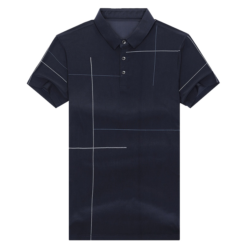 恒源祥男士T恤2021夏季新款翻领男士商务休闲短袖t恤上衣潮