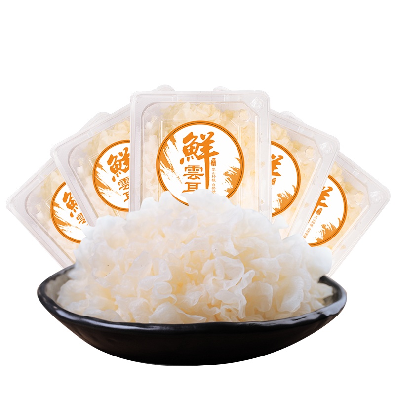 金唐(KTANG)鲜银耳6朵装约720g 顺丰 新鲜软糯 古田银耳 每朵单独包装 银耳