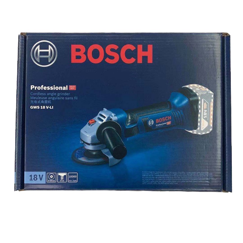 博世(BOSCH) 充电式角磨机 GWS 18V-LI 100mm 两电一充