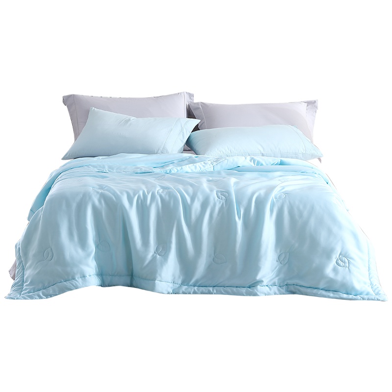 梦洁(MENDALE)家纺出品天丝美容蛋白夏被子空调被芯清爽被子1.5m床养颜纤维被子