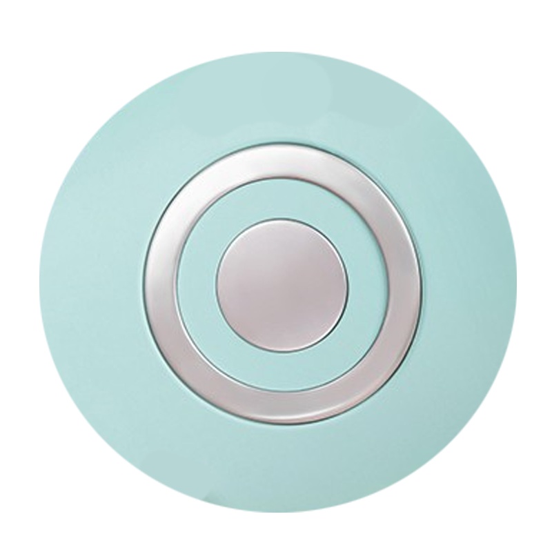 左点智能腰椎按摩器牵引舒缓器瑜伽腰部支撑器靠垫家用热敷按摩仪 云门蓝【插电款】