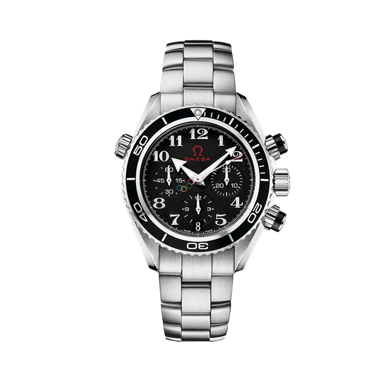 欧米茄海马系列防水600米机械计时女表222.30.38.50.01.001