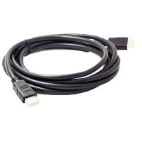 3米(1.4版)黑色光皮镀金接头款高清电视转接线HDMI(支持3D)