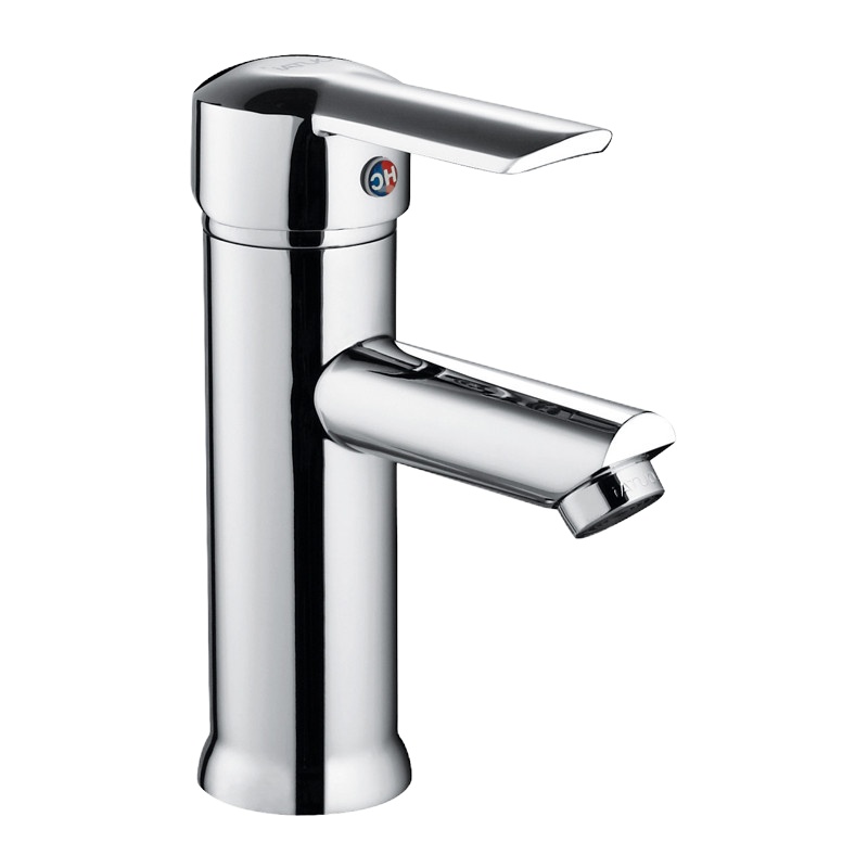 欧泰(OUTAI)家用水龙头冷热高款全铜卫生间洗脸盆单孔加高洗面盆台上盆水龙头 单柄双控面盆龙头 OT-8307