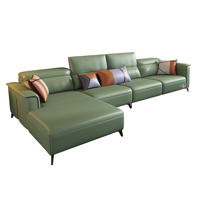 德致现代轻奢真皮沙发极简电动功能真皮沙发客厅家用组合小户型