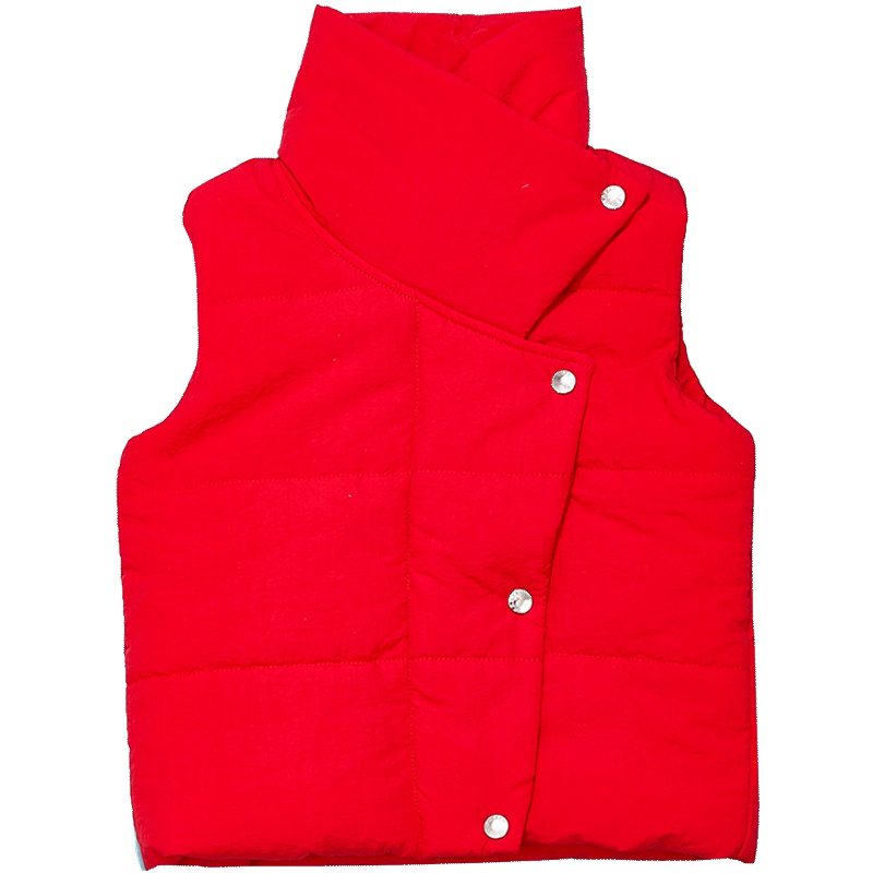 婴姿坊童装女童秋冬季背心儿童外套女孩女小童儿童冬款保暖加厚马甲