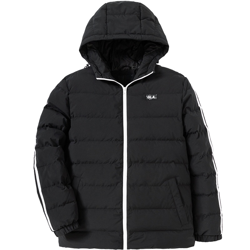 森马短款轻薄羽绒服男短款休闲冬季保暖潮流外套连帽帅气外套衣服