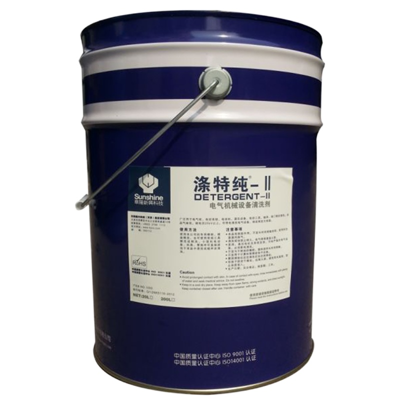 华阳新兴科技 涤特纯-Ⅱ电气机械设备清洗剂 耐电压25kV（CQC认证,彻底挥发,无残留 20L/桶）