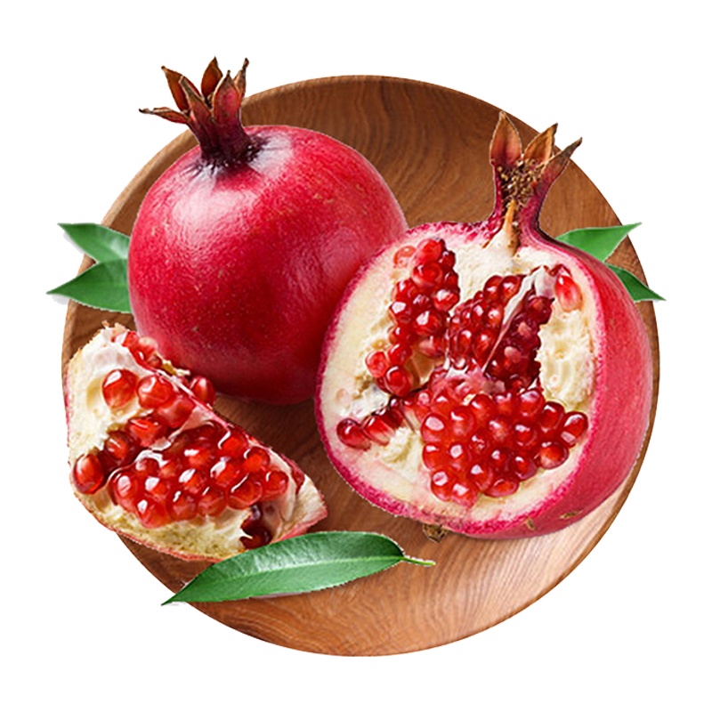 新鲜荥阳河阴软籽石榴 单果约250-450g 精品礼盒8粒中大果