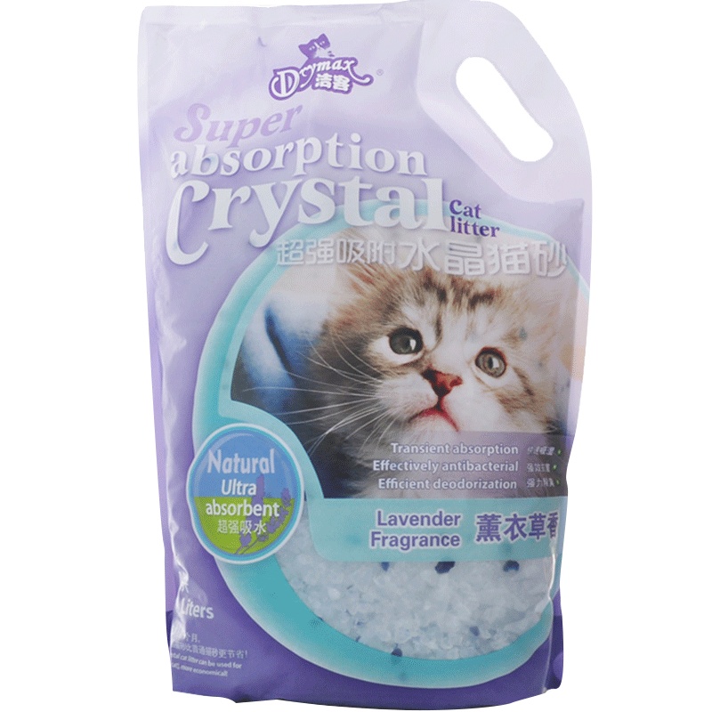 洁客(Drymax)薰衣草香 水晶猫砂 4L