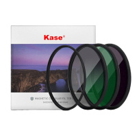 卡色(Kase) 82mm MCUV+CPL偏振镜+ND1000减光镜+GND 0.9渐变灰镜 金刚狼磁吸全能滤镜套装