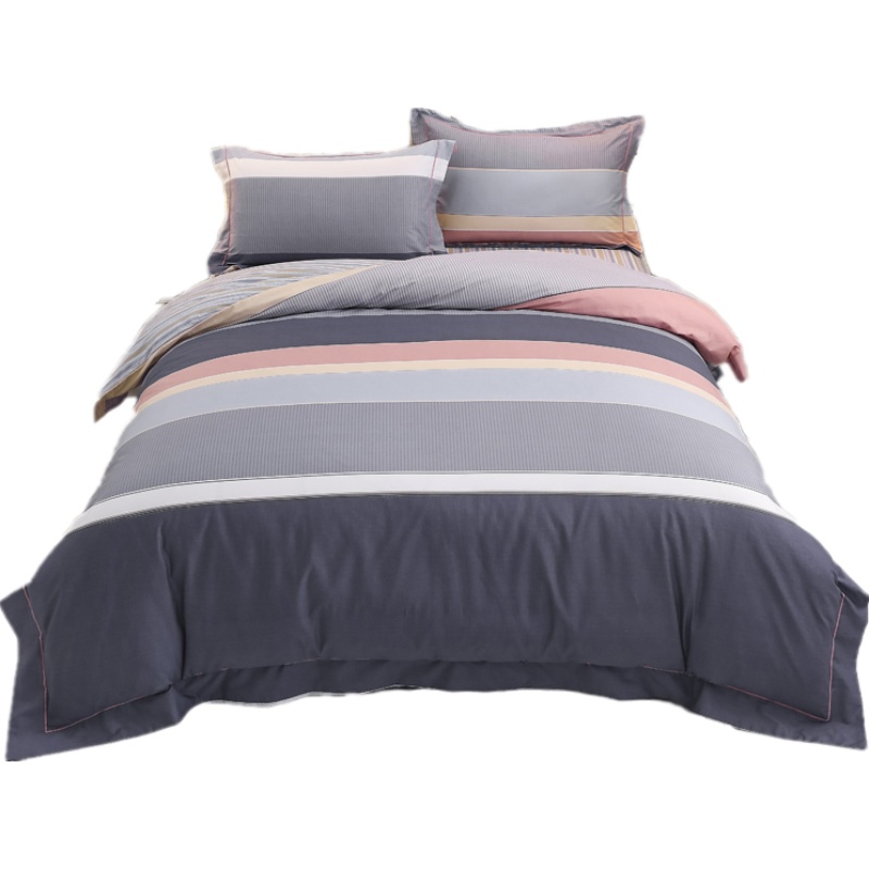 丽馨家纺全棉床上用品床品四件套床单被套枕套