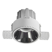 西顿照明LED无边框嵌入式射灯深藏防眩目会所酒店天花灯洗墙灯M75无频闪