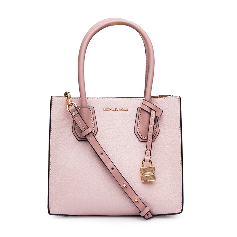 MICHAEL KORS 迈克·科尔斯女包 小锁头单肩包MK 硬 牛皮磁扣手提包 斜跨包 30S7SM9M2L