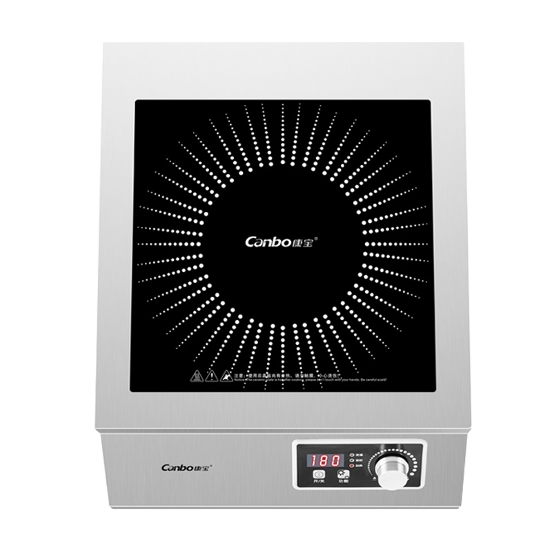 康宝 Canbo 商用台式电磁炉 5000W大功率凹面炉 耐磨黑晶面板 C50-TP20
