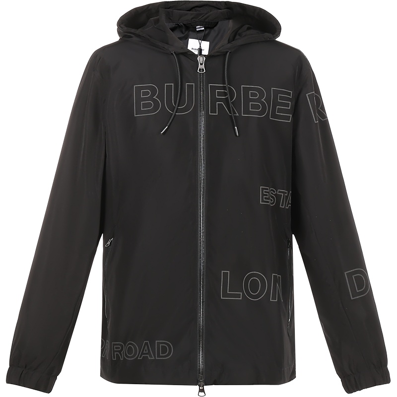 BURBERRY 博柏利 男款 聚酯纤维休闲连帽外套上衣 80368551