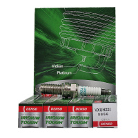 电装(DENSO)铱金火花塞VXUH22I适配维特拉/锋驭/凌轩/长安CS75/艾瑞泽5/观致3/观致5(4支装)