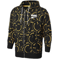 PUMA彪马男装运动服休闲针织连帽外套530161