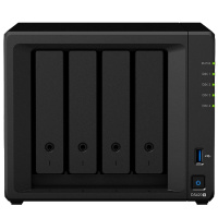 群晖(Synology)DS420+4盘位双核心NAS网络存储服务器(无内置SATA硬盘)不规则体支持NAS盘企业盘
