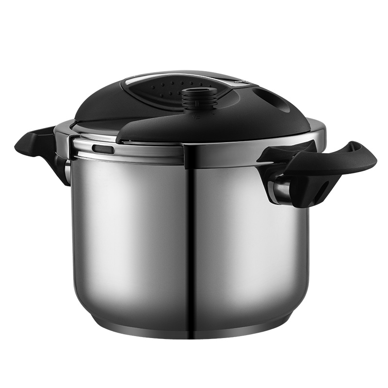 爱仕达(ASD)锅具22CM高压锅 甄巧三层钢压力快锅 家用多功能磁炉通用压力锅YS22A1Q