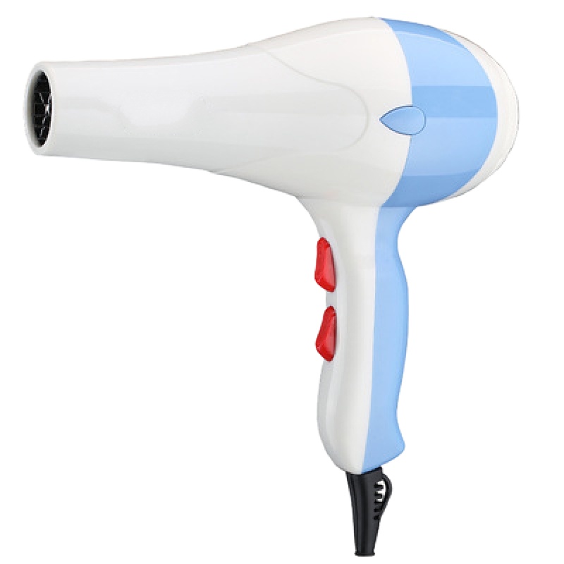 小型可折叠小功率吹风机纳丽雅冷热风旅游学生电吹风筒宿舍家用迷你 家用中风力蓝色1800W