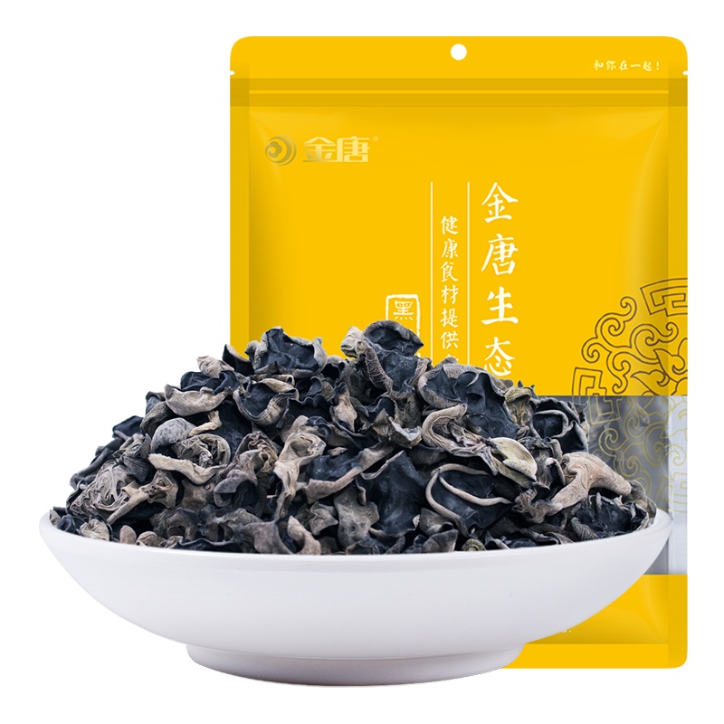 金唐 东北黑木150g/袋耳秋木耳(食用菌菇特产山珍干货)