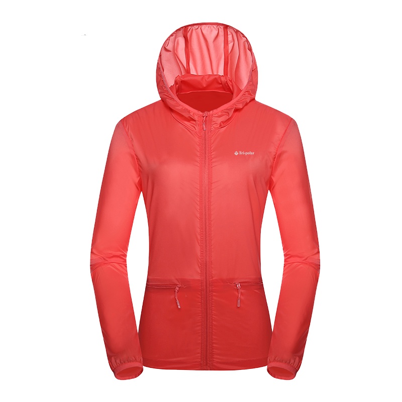 三极户外(Tripolar) TP1838 户外防晒皮肤衣情侣款遮阳衣男女衫轻薄透气风衣