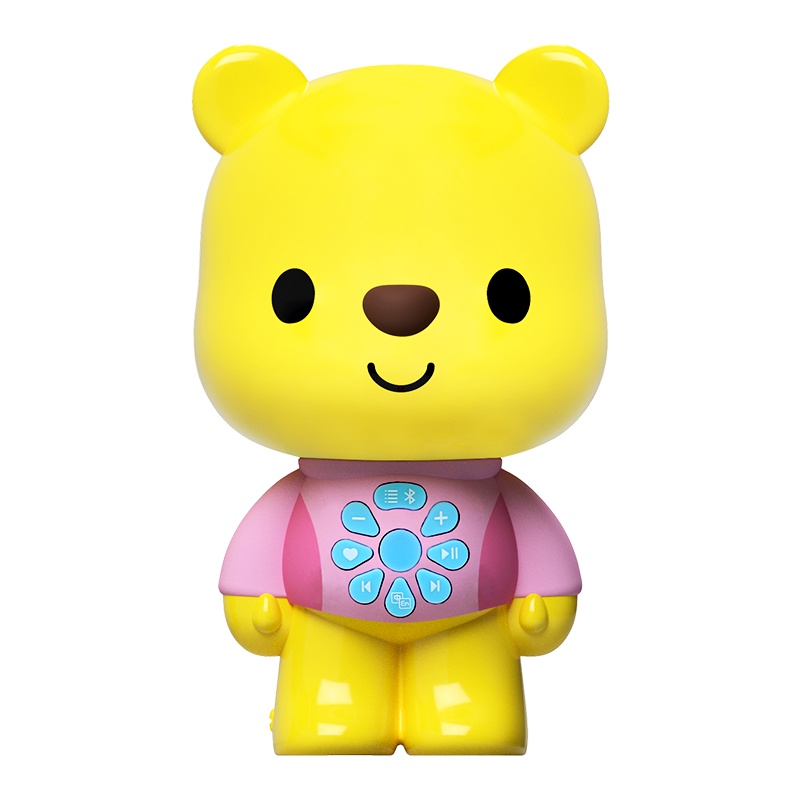 优彼ubbie优比益智早教AI智能语音蓝牙wifi故事机早教机0-6岁儿童玩具8G内存版蜜桃粉