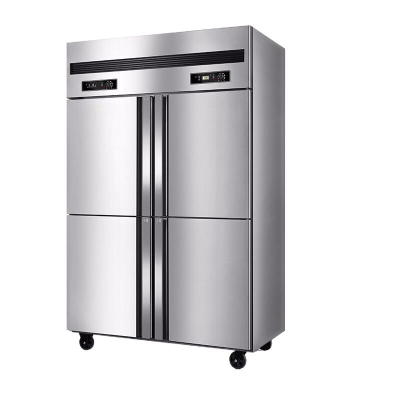 德玛仕 KCD1.0L4 立式4门冰柜 冷藏冷冻保鲜柜 容量900L 尺寸1180*700*1920mm