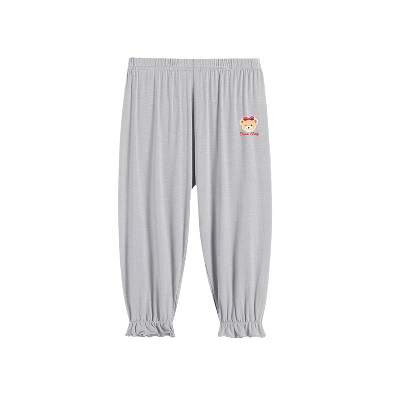 精典泰迪夏季新款女童防蚊裤弹力轻薄儿童防蚊裤