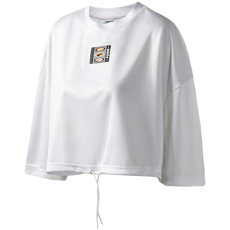 PUMA彪马女装运动服圆领短袖T恤57952302