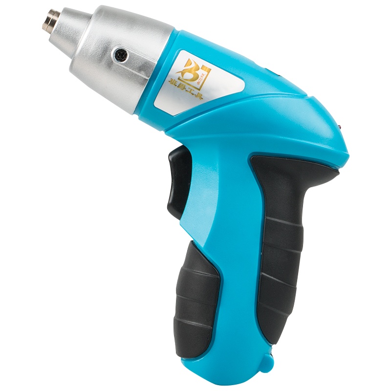 班爵3.6V充电电动螺丝刀迷你多功能家用电动螺丝批电批套装电动起子 3.6V电动螺丝批塑盒45件套