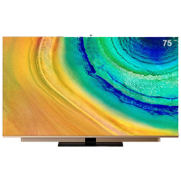 华为智慧屏 V75 HEGE-570 75英寸4K超高清人工智能液晶电视 4+64GB AI摄像头 智慧音响 摩卡金