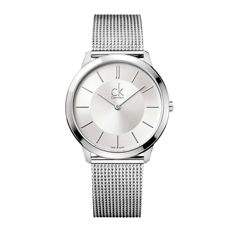 CK卡文克莱（CalvinKlein)手表Minimal系列时尚休闲商务石英男士手表K3M21126