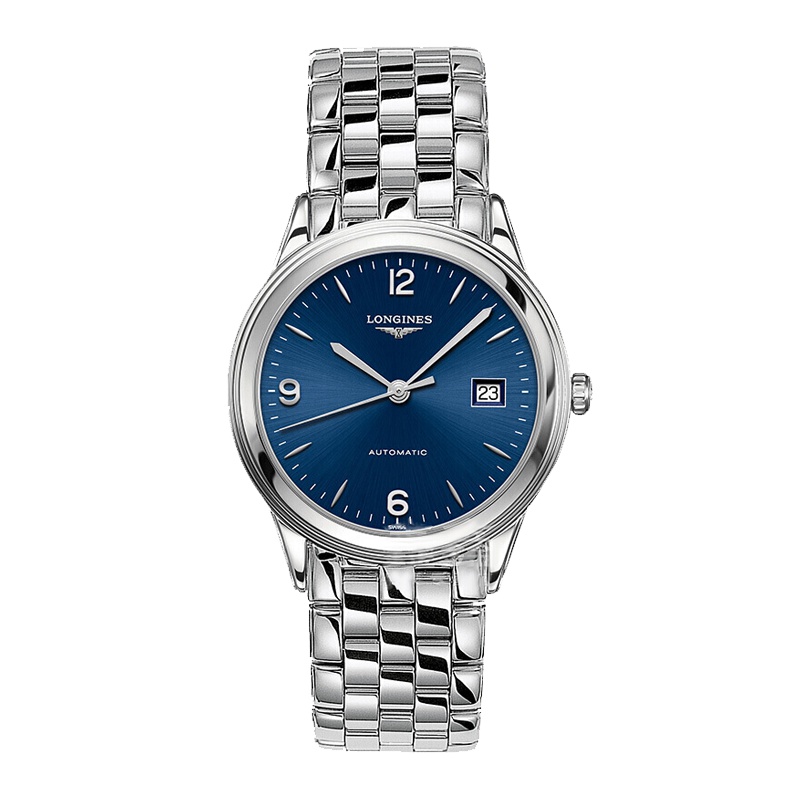 浪琴(Longines) 军旗系列 机械 时尚 钢带 男表 机械表男L4.874.4.96.6