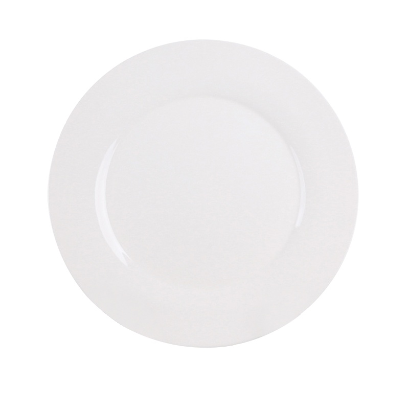 是尚 陶瓷白色 菜碟  骨碟 菜盘子  5英寸 12.5CM 个