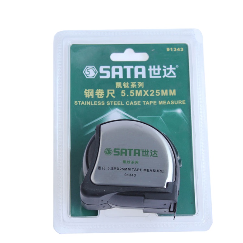 世达(SATA)凯钛系列不锈钢钢卷尺91342(单位:把)