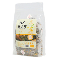 谯韵堂桂花乌龙茶50包量贩装三角包袋泡茶浓香桂花茶乌龙茶叶组合花茶包