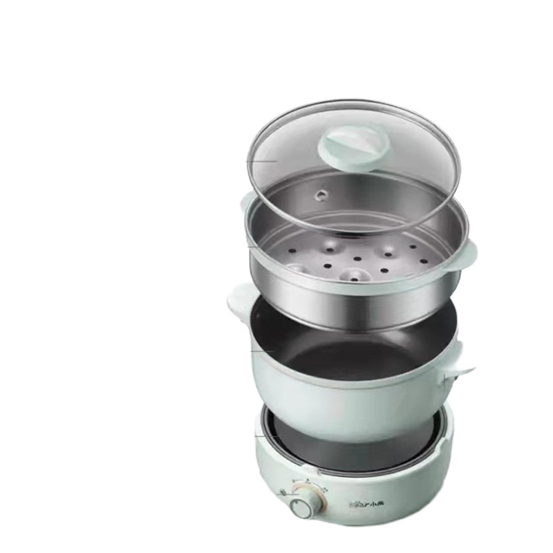 小熊(bear)DHG-B25Z1 多功能电热锅分体式电火锅小电锅学生宿舍电煮锅炒煮