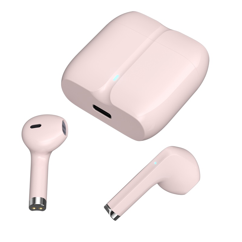 纽曼TWS-X8真无线蓝牙耳机单双耳入耳塞式入耳式手机耳机苹果华为小米通用无线耳机 粉色