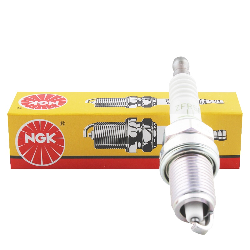 NGK 镍合金火花塞 ZFR5F-11 2262 四支装 JEEP/大切诺基/指南者/自由客/酷威/力帆520/海马3/
