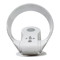 SK 艾斯凯杰 无叶电风扇 SKJ-CR305B 直流变频风扇 落地台式电风扇 家用壁扇 遥控 壁挂扇 电扇 钛灰