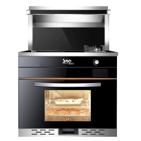 气电俩用一体集成灶燃气灶电磁炉油烟机蒸烤箱一体机液化气家用烟灶套装SRQ-9320速热奇