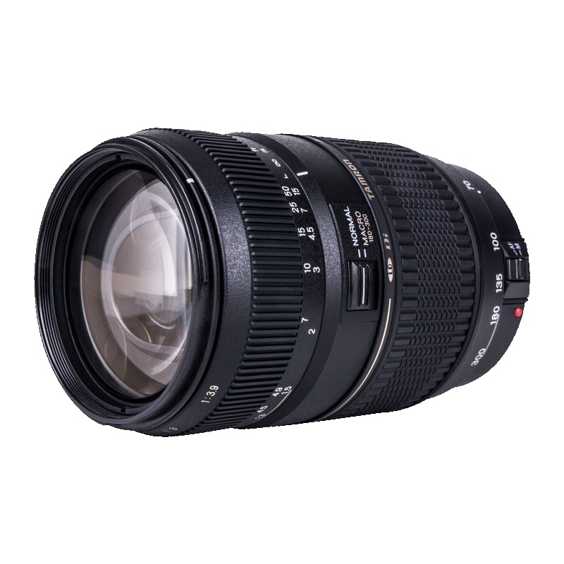腾龙(TAMRON) 70-300mm F/4-5.6 Di A17微距1:2佳能卡口中远摄变焦相机镜头数码配件62mm
