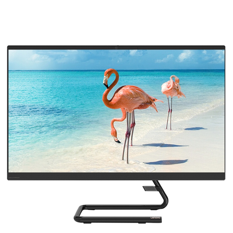 联想(Lenovo)AIO 520C 27英寸微边框一体机电脑(i5-10400T 16GB 512GSSD 无线键鼠)黑
