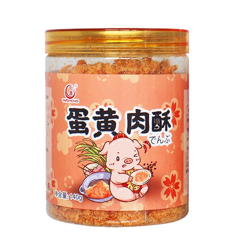 台湾风味 台晟蛋黄肉酥155g 2件装