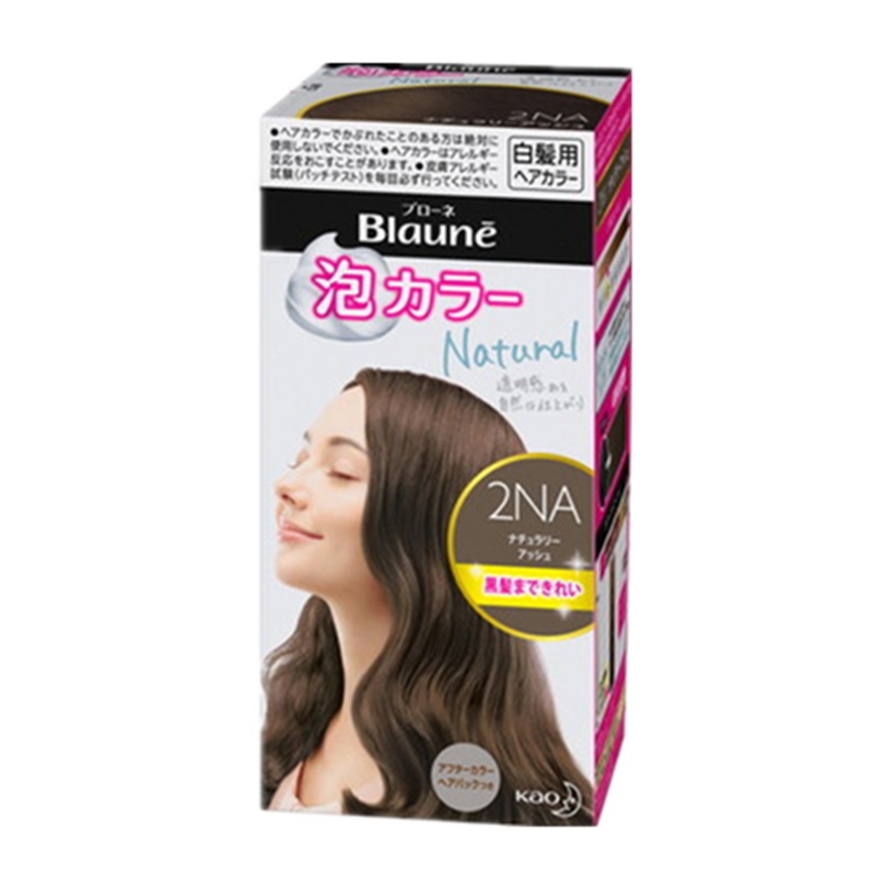Kao花王旗下 Blauné倍采盈 泡沫染发剂 2NA# 亚麻浅驼 遮白发