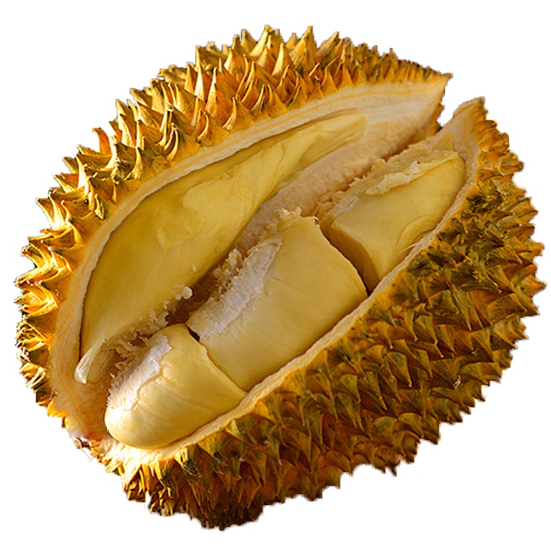 [五个农民](预售9.30号前发货)泰国进口一级金枕榴莲应季新鲜水果10-11斤单个装[包4房肉]