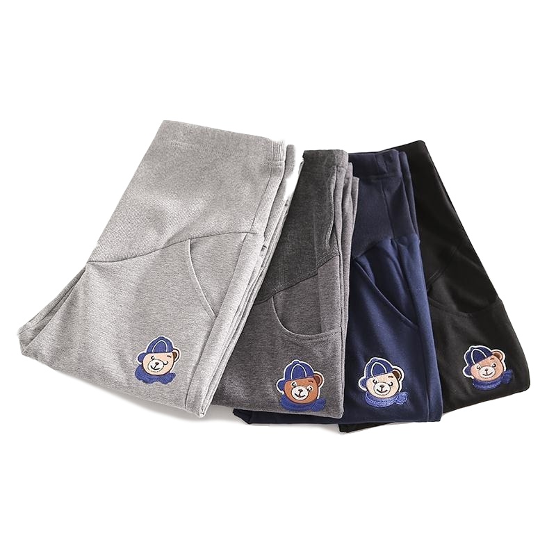 孕妇打底裤长子外穿大码春秋季装宽松休闲孕妇裤大码款莎丞(SHACHEN)