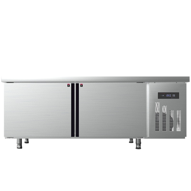 乐创(lecon)工作台冰柜 LC-GZT03 商用双温工作台 1500*600*800冷藏冷冻双温保鲜柜厨房节能冰箱